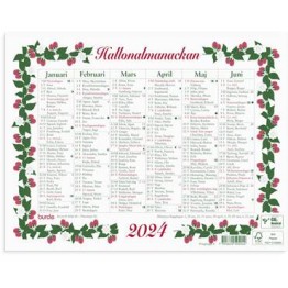 Lilla Hallonalmanackan 190x245mm