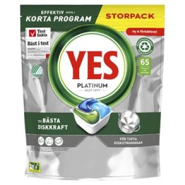 Maskindiskmedel Tabletter YES Platinum 65st/fp