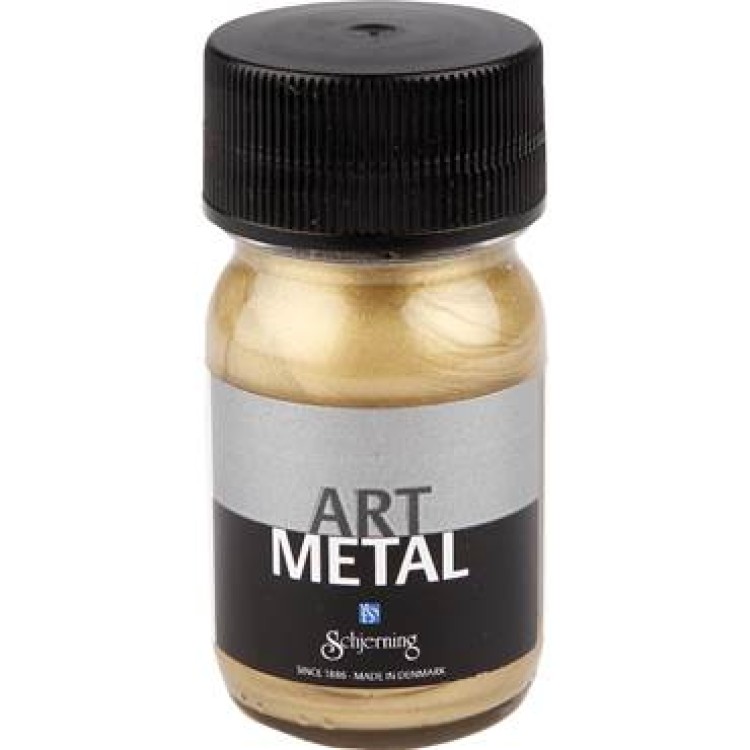 Metallicfärg 30ml guld
