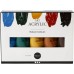 Akrylfärg Pigment naturmix 75gx5st/fp
