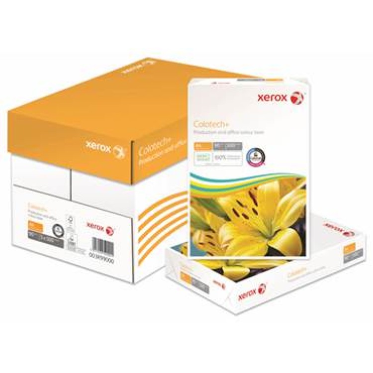 Kopieringspapper Xerox Colotech+ A4 300g 6x125st/fp Kopieringspapper Xerox Colotech+ A4 300g 6x125st/fp