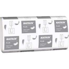 Pappershandduk Katrin Plus C-Fold 2-lager 1600ark/fp