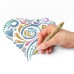 Fiberpenna Staedtler 8323 Guld/Silver/Vit 3st/fp