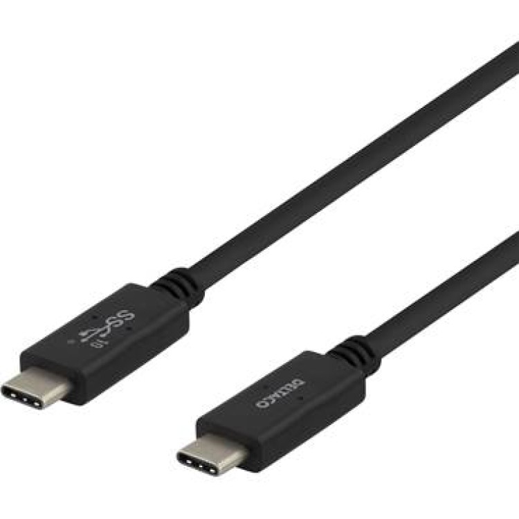 Kabel Deltaco USB-C - USB-C 3.1 G2 1m