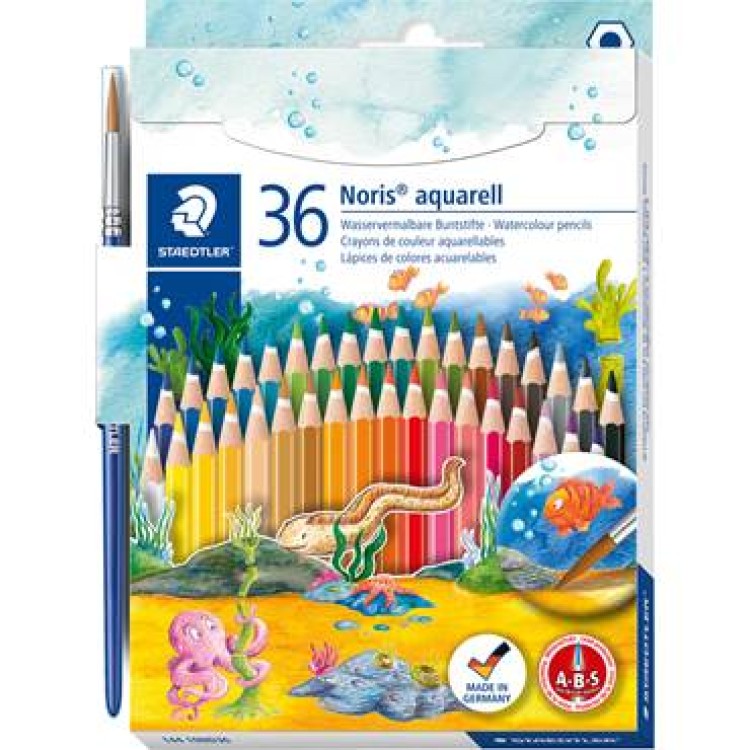 Akvarellpenna Staedtler 36färger/fp