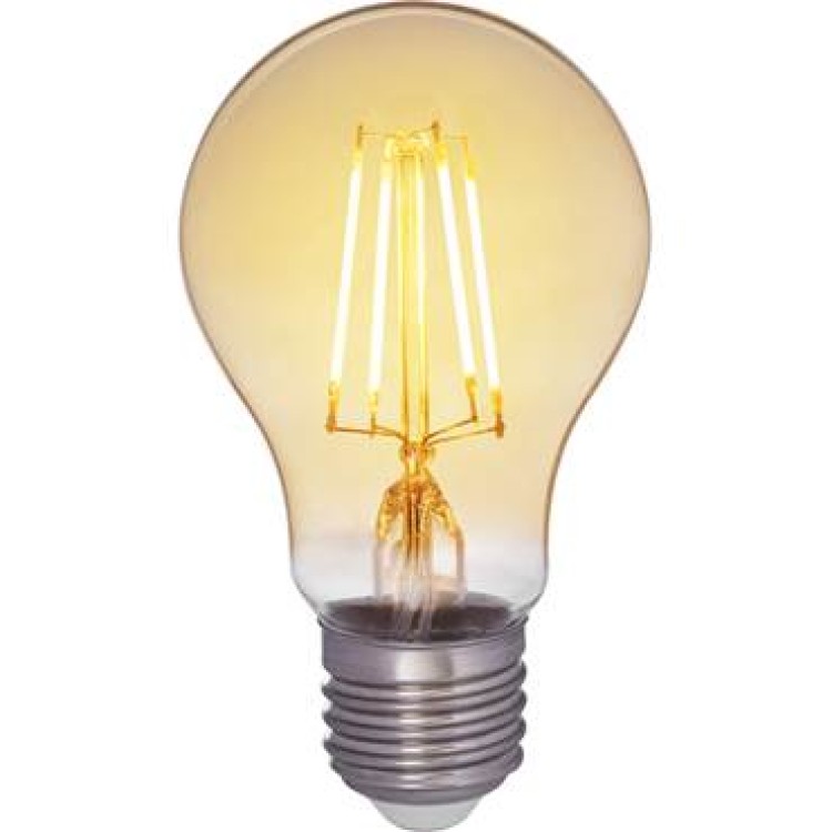 LED Filament Airam Normal E27 4,5W Amber Dimbar