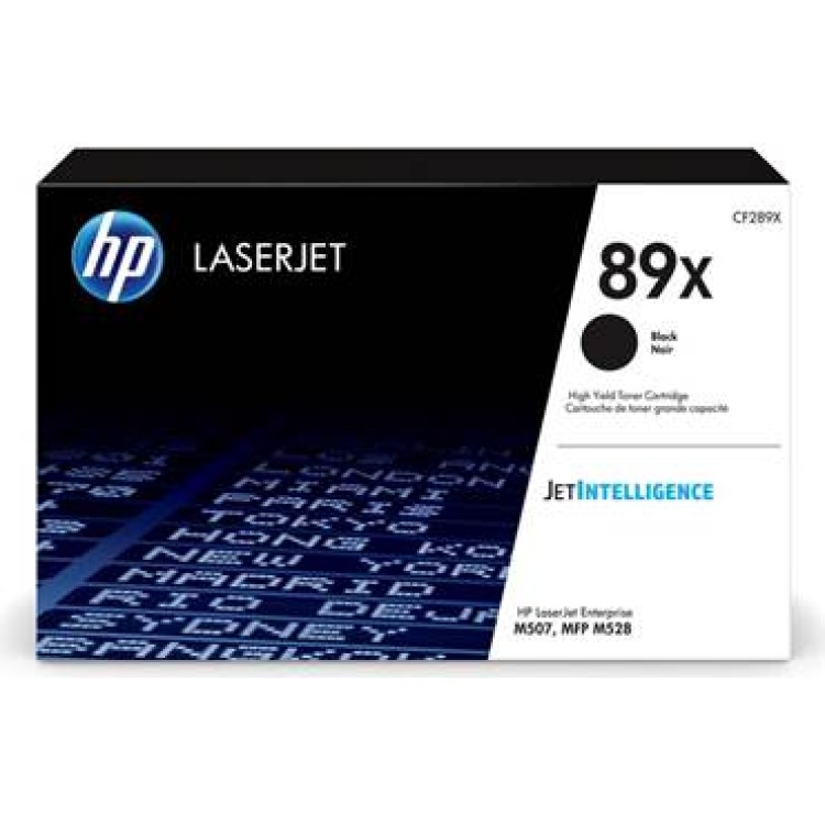 Toner HP 89X CF289X Svart
