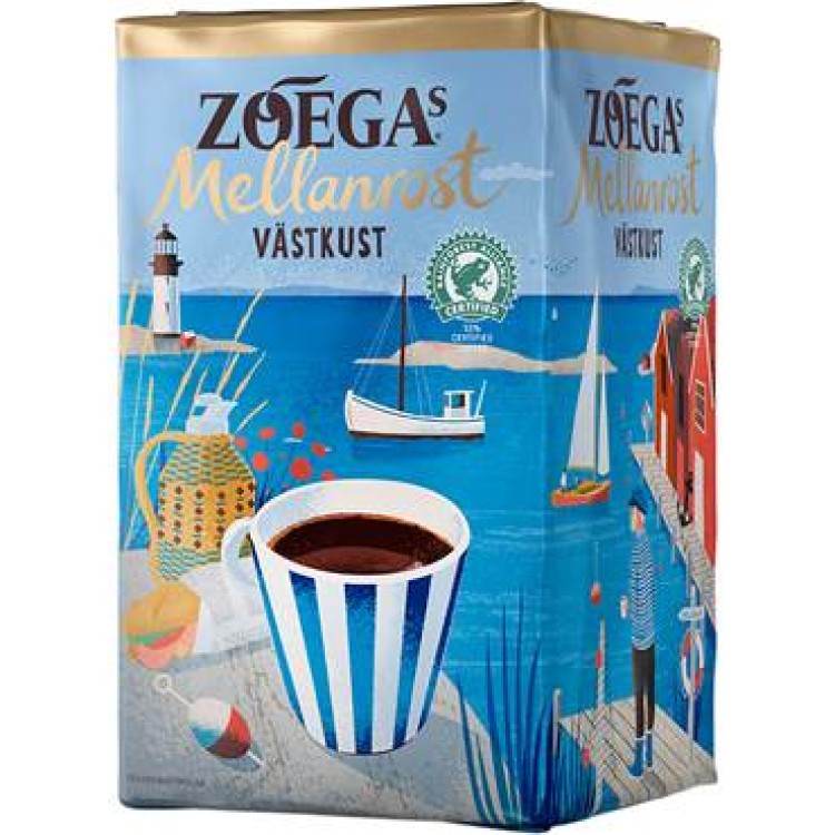 Kaffe Zoégas Västkust 12x450g