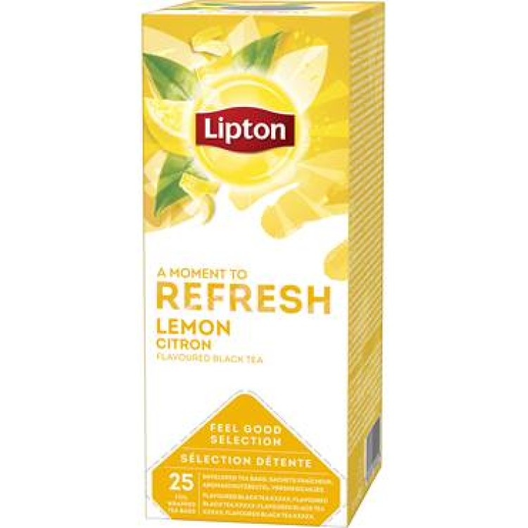 Te Lipton Refresh Lemon 25st/fp