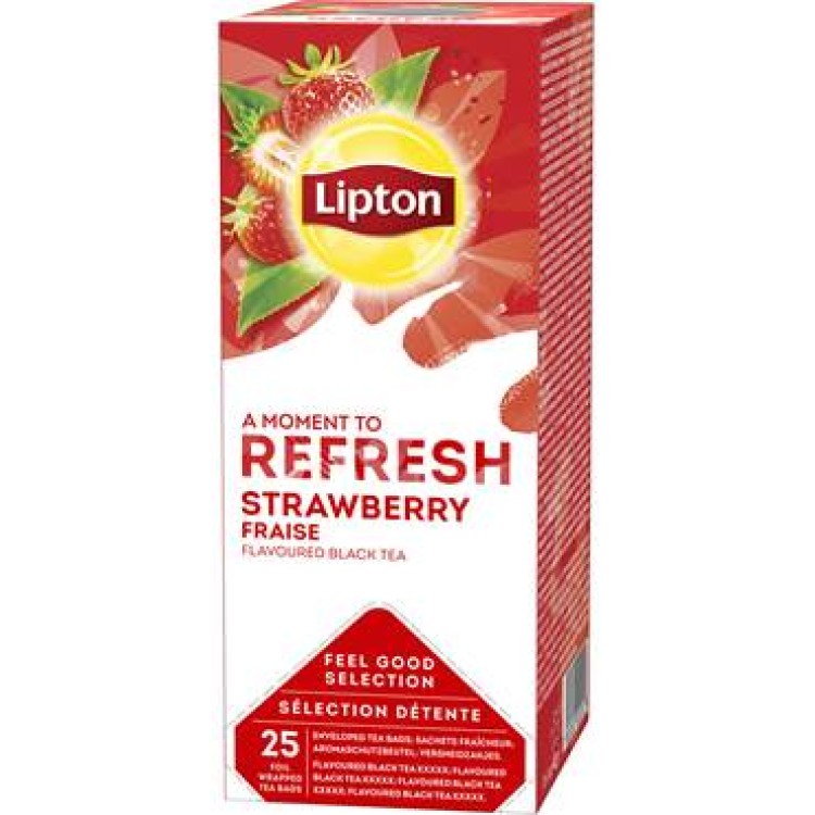 Te Lipton Jordgubb 25st/fp