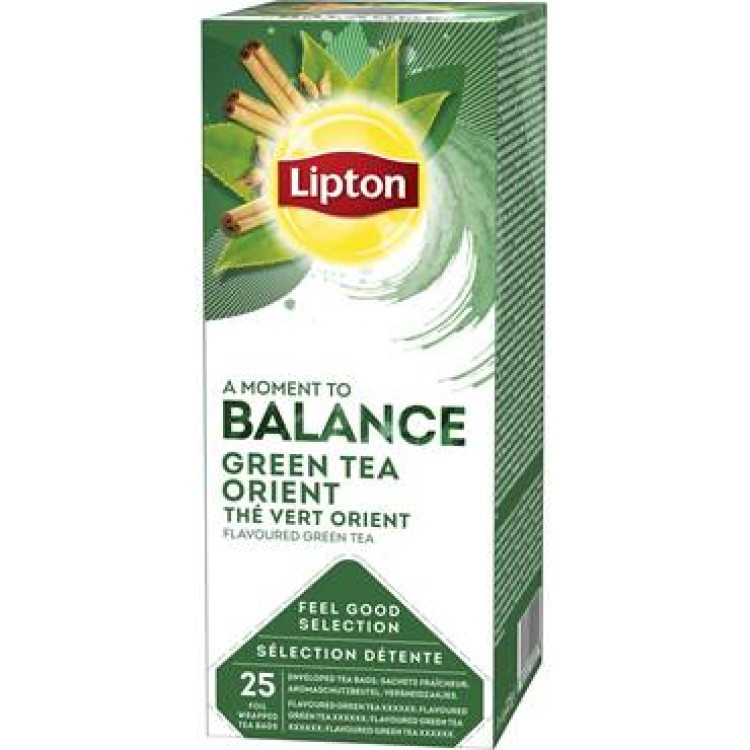 Te Lipton Green Tea Orient 25st/fp