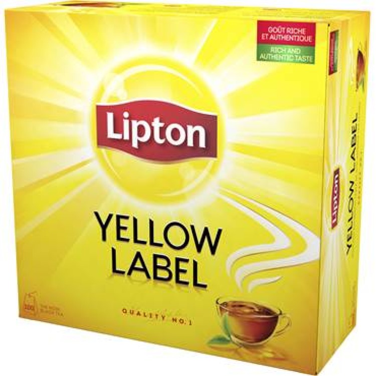 Te Lipton Yellow Label utan Kuvert 100st/fp