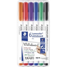 Whiteboardpenna Staedtler 301 6-Set