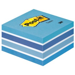 Post-it Notes Kub 76x76mm Fresh Blue