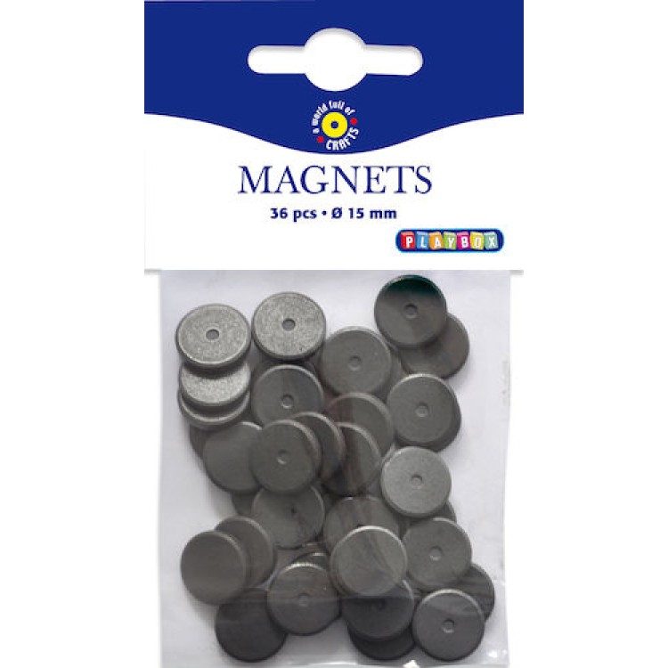 Magneter Runda 15mm 36st/fp