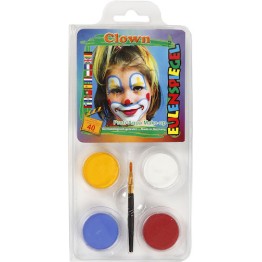 Ansiktsfärg Clown Mix Färg