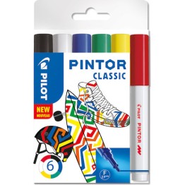 Märkpenna Pilot Pintor Classic 6st/fp