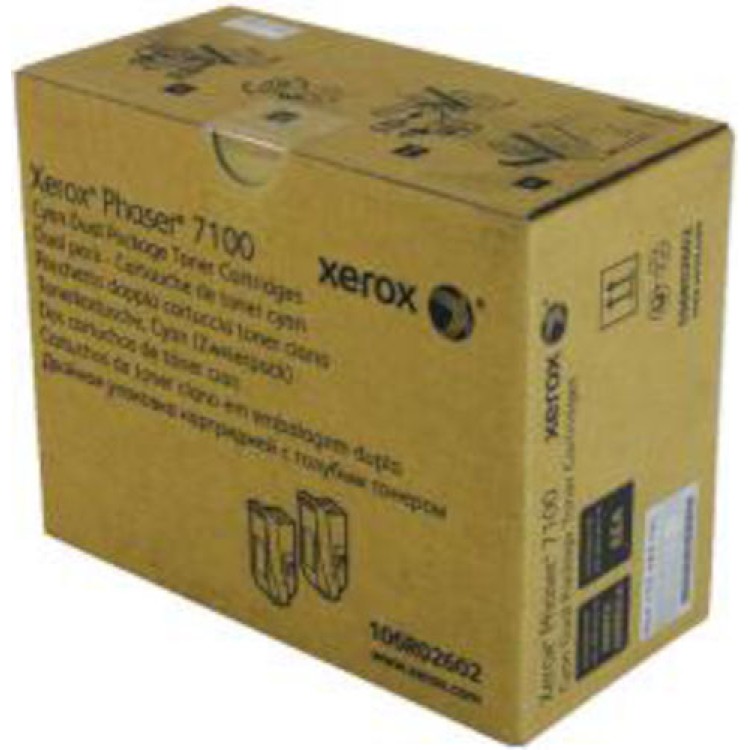 Toner Xerox 106R02602 Cyan 2st/fpk