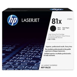 Toner HP 81X CF281X Svart