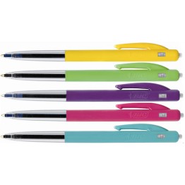 Kulpenna Bic Clic M10 Ultracolors 50st/fp