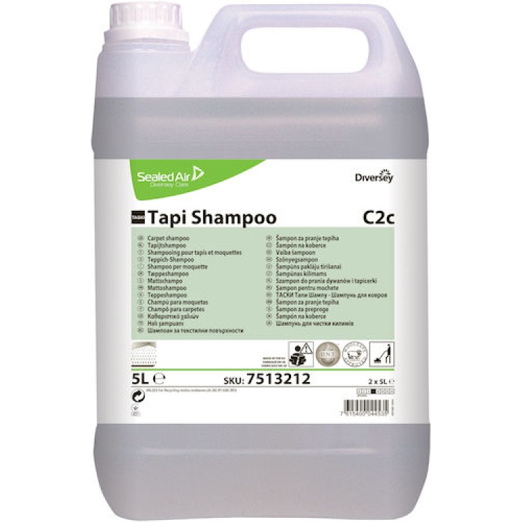 Taski Textilgolv Tapi Shampoo W406 5L 2st/fp