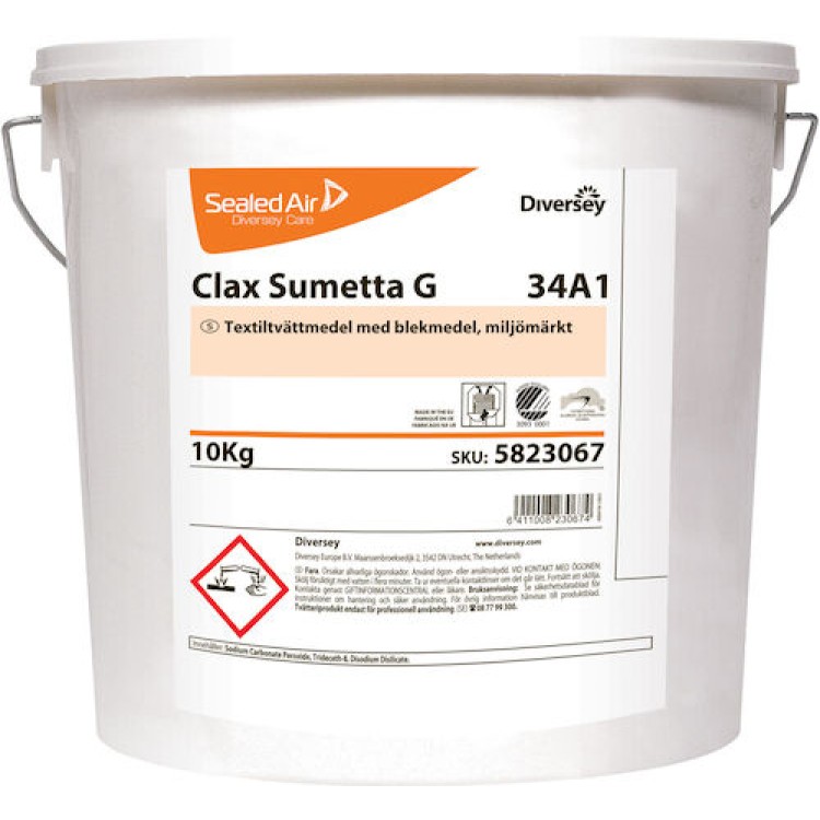 Clax Tvättmedel Sumetta Free 10kg