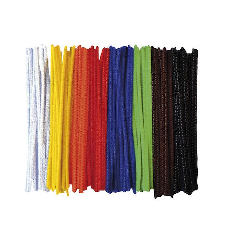 Piprensare 15cm Mix Färg 100st/fp Piprensare 15cm Mix Färg 100st/fp