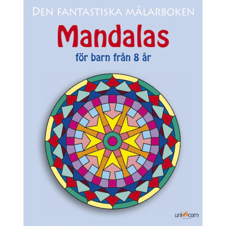 Målarbok Mandala från 8år