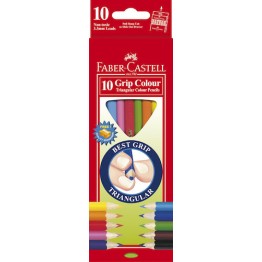 Färgpenna Faber Castell Junior Grip 10st/fp