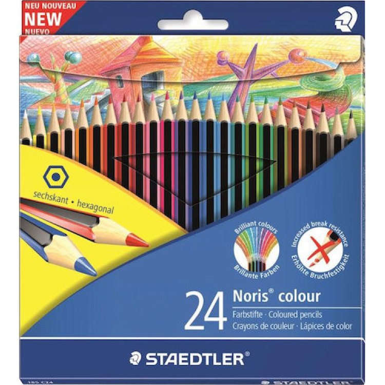 Färgpenna Staedtler Noris 24st/fp