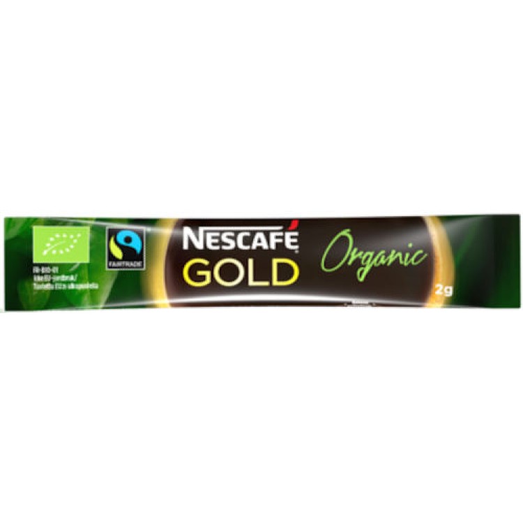 Snabbkaffe Nescafé Gold Organic sticks 300x2 g Eko