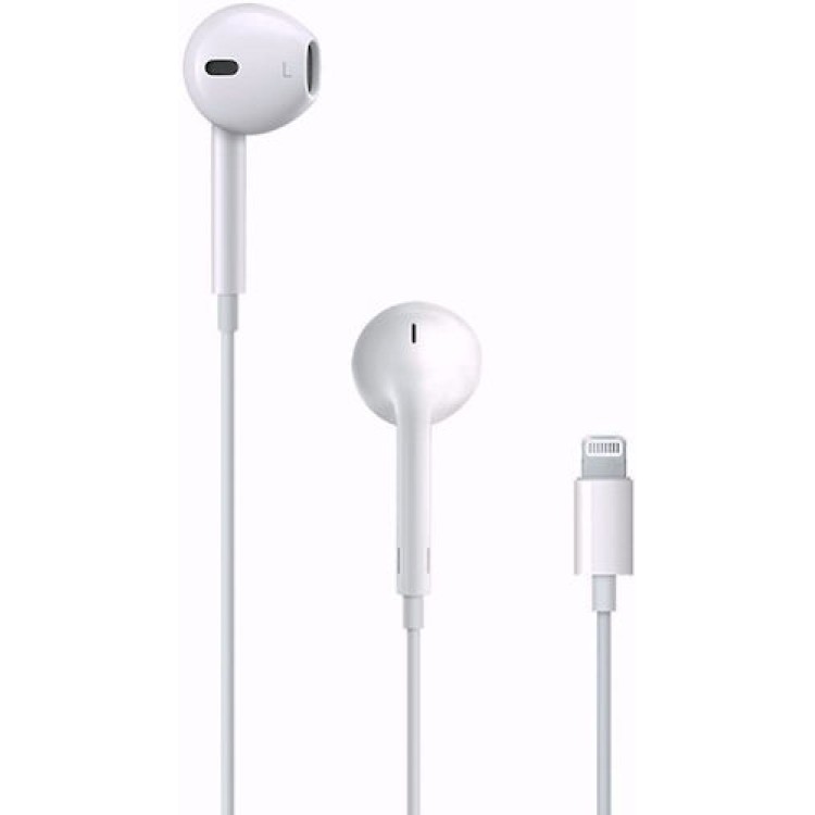 Hörlurar Apple EarPods Lightning vit