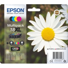 Bläckpatron Epson 18XL Multipack CMYK 4st/fpk