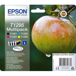 Bläckpatron Epson T1295 Multipack CMYK 4st/fpk