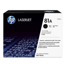 Toner HP 81A CF281A Svart