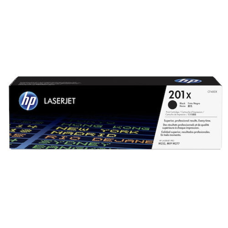 Toner HP 201X CF400X Svart