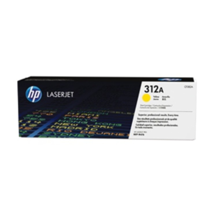 Toner HP 312A CF382A Gul