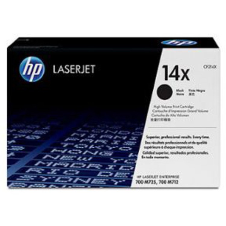 Toner HP 14X CF214X Svart