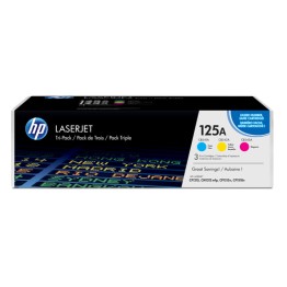 Toner HP 125A Cyan/Magenta/Gul 3st/fpk