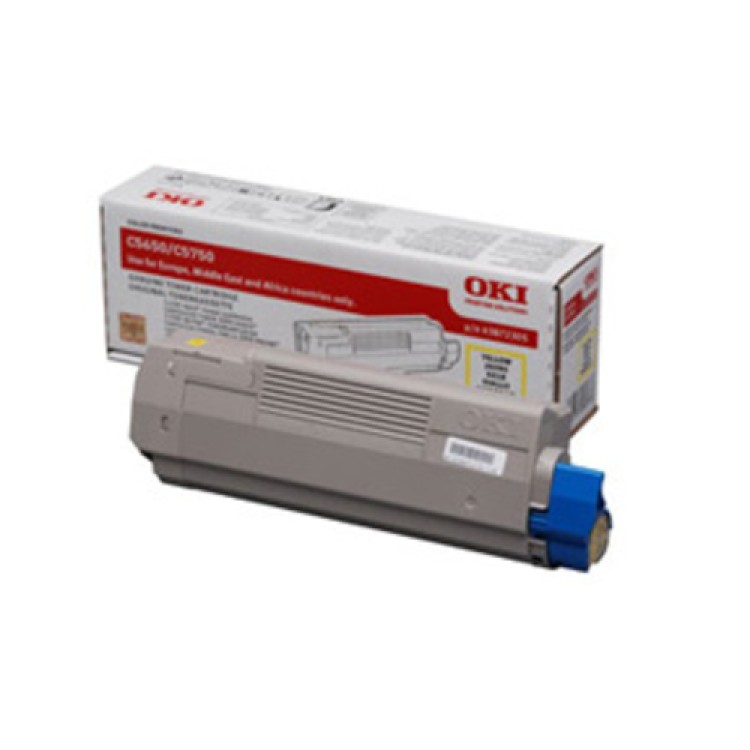 Toner OKI 43872305 Gul Toner OKI 43872305 Gul