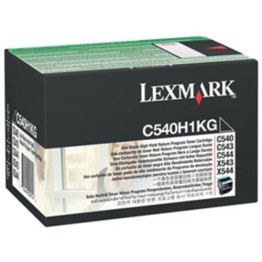 Toner Lexmark C540H1KG Svart