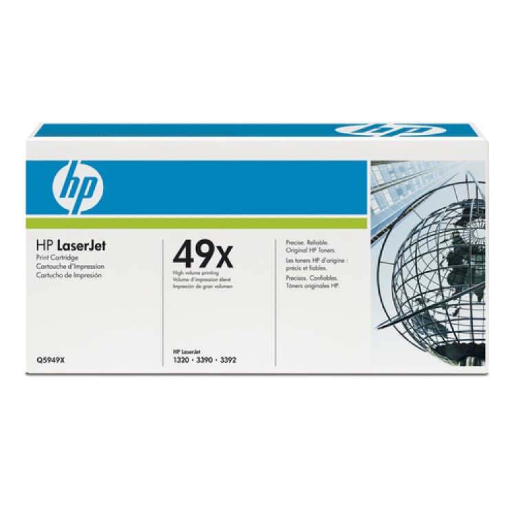 Toner HP 49X Q5949X Svart