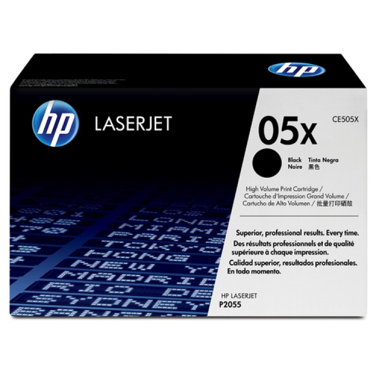 Toner HP 05X CE505X Svart 6500 Sidor