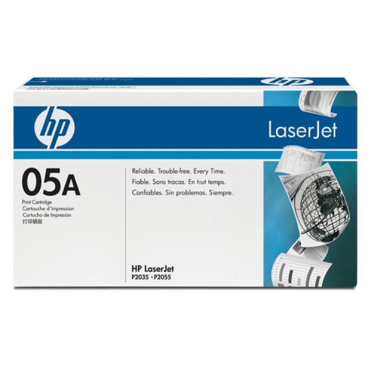 Toner HP 05A CE505A Svart