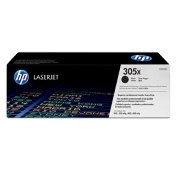 Toner HP 305X CE410X Svart