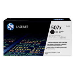 Toner HP 507X CE400X Svart