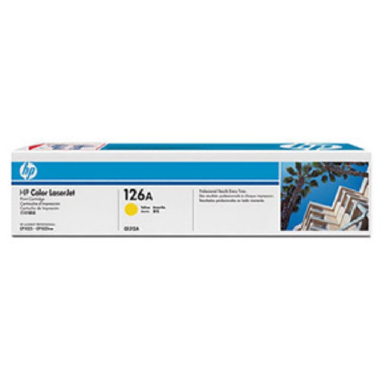 Toner HP 126A CE312A Gul