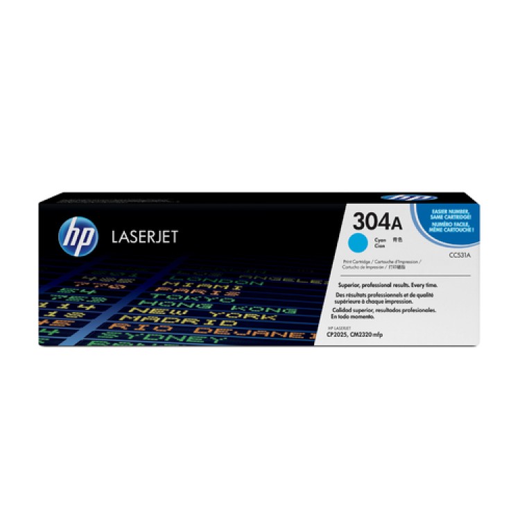 Toner HP 304A CC531A Cyan