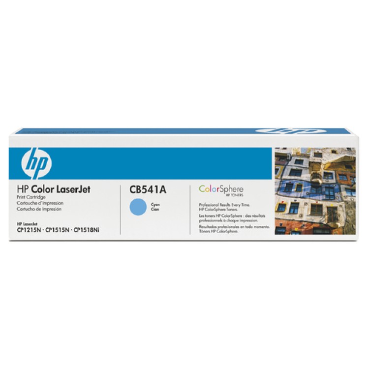 Toner HP 125A CB541A Cyan Toner HP 125A CB541A Cyan