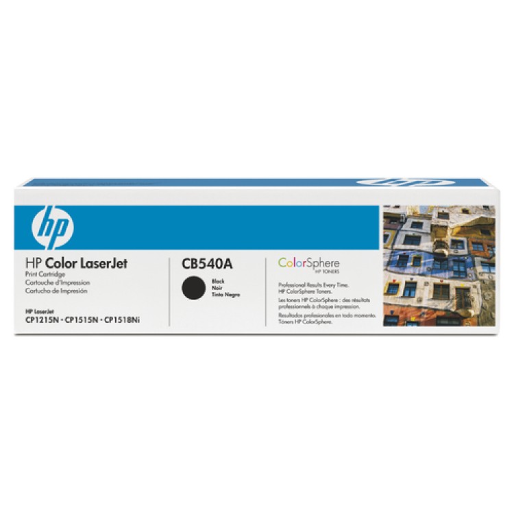 Toner HP 125A CB540A Svart